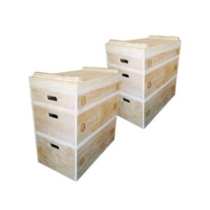 Sveltus Set de jerk blocs en bois