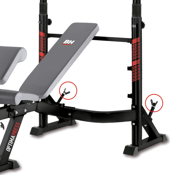 BH Fitness Banc Optima Press – Image 5