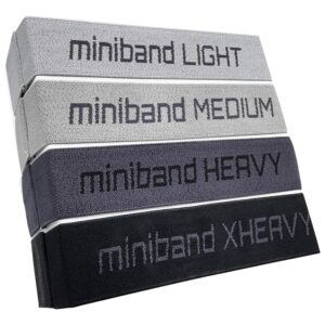 Aerobis Minibandes Lot de 4 pièces