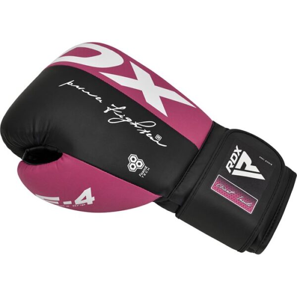 RDX F4 Gants de boxe d'entraînement avec sangle scratch – Image 4
