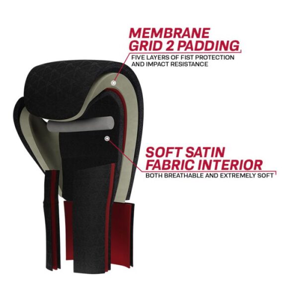 RDX F4 Gants de boxe d'entraînement avec sangle scratch – Image 5