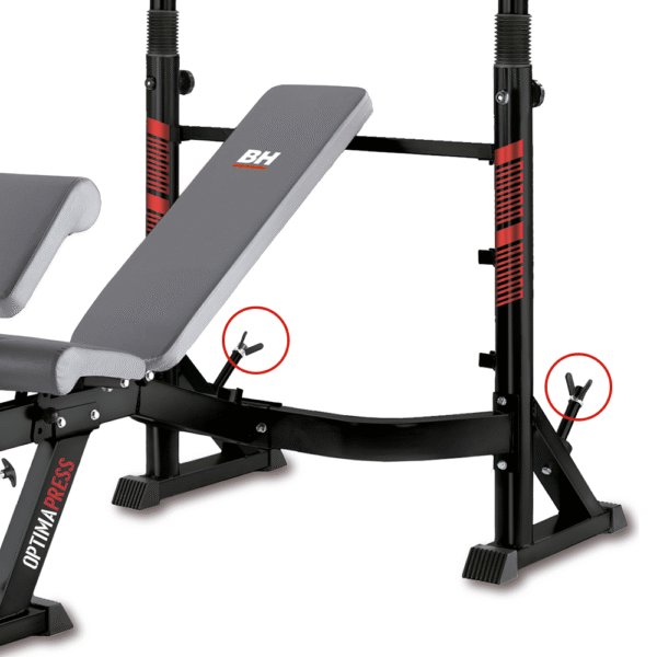 BH Fitness Banc Optima Press – Image 5