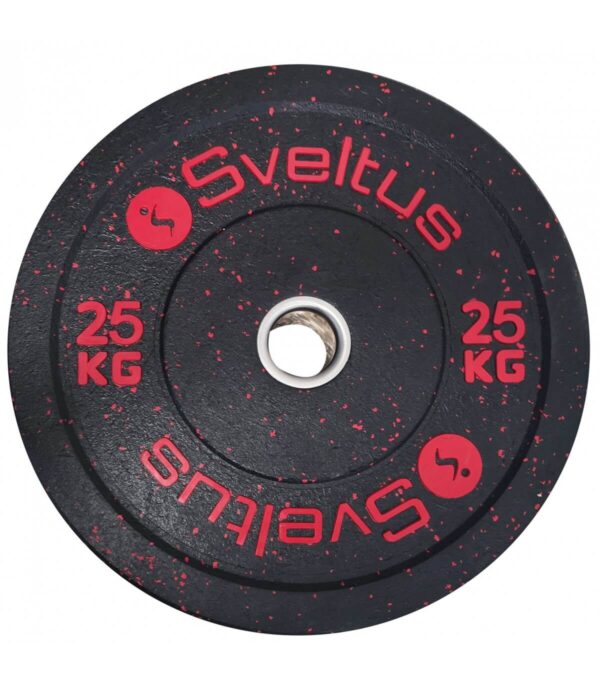 Sveltus Disque Olympique bumper Ø50 mm de 2,5 kg et 5 kg – Image 7
