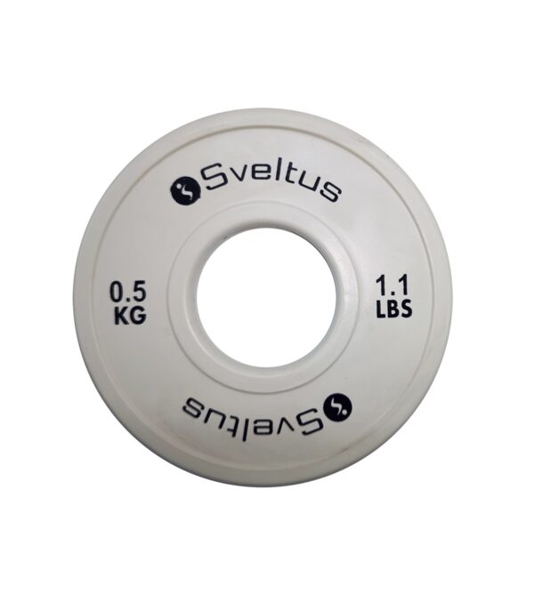 Sveltus Mini disque olympique 0,5 kg Ø50 mm – Image 2