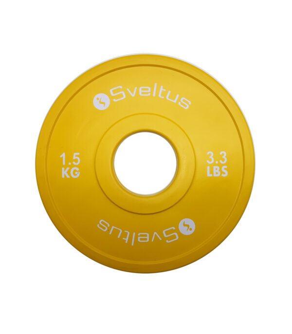 Sveltus Mini disque olympique 0,5 kg Ø50 mm – Image 4