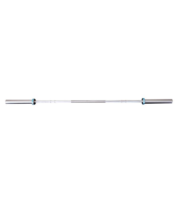 Sveltus Barre olympique 201cm 15kg Ø50mm Bleu ciel