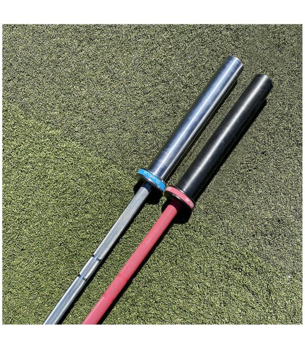 Sveltus Barre olympique 201cm 15kg Ø50mm Bleu ciel – Image 4