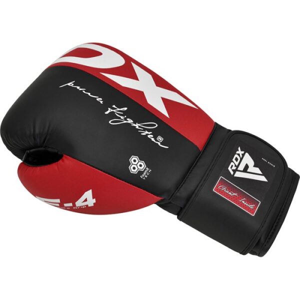 RDX F4 Gants de boxe d'entraînement avec sangle scratch – Image 3