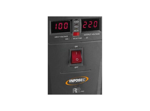 Régulateur de tension INFOSEC R2 pro 2000 VA – Image 2