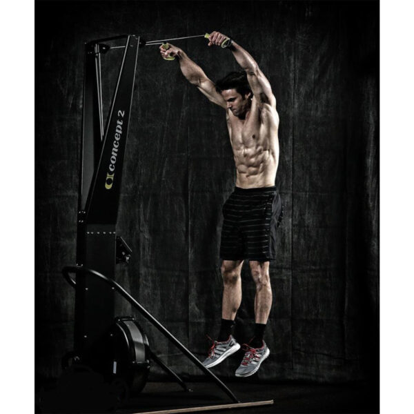 Concept2 Ski Erg Noir avec Plateforme + Moniteur PM5 – Image 2