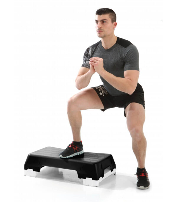 Sveltus Ecostep noir + 2 réhausseurs – Image 2