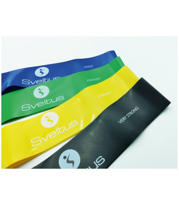 Sveltus Bandes latex Aerobic Lot de 4 pièces – Image 4