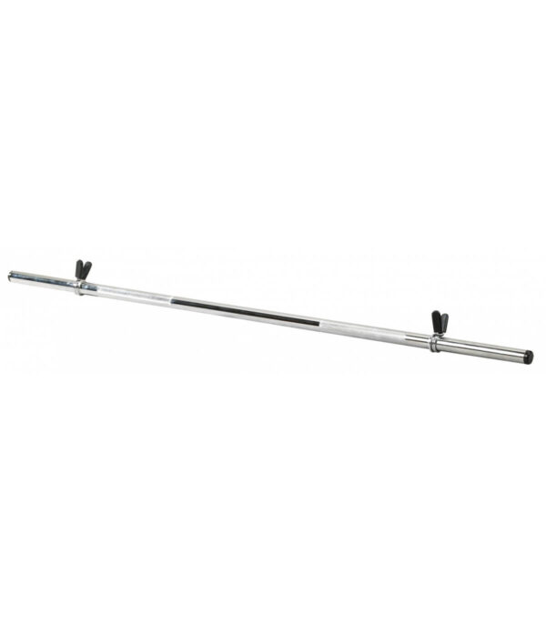 Sveltus Barre acier 130cm 1.4kg Ø28mm + 2 stop disques