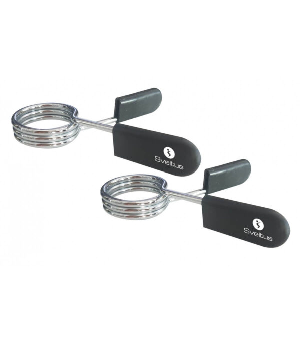 Sveltus Barre acier 130cm 1.4kg Ø28mm + 2 stop disques – Image 3