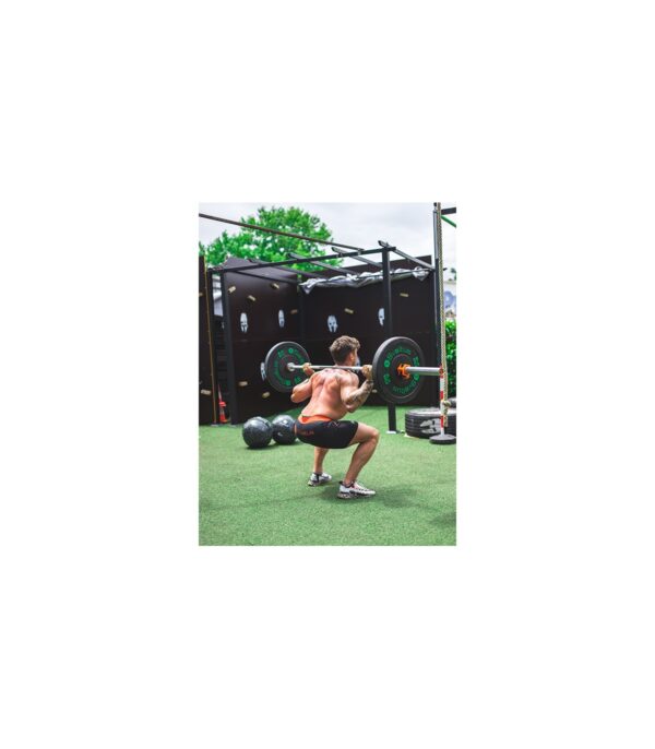 Sveltus Barre Olympique 220cm 20kg Ø50mm Orange – Image 7