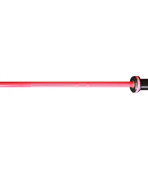 Sveltus Barre Olympique Cérakote 201cm 15kg Ø50 mm Rose – Image 3