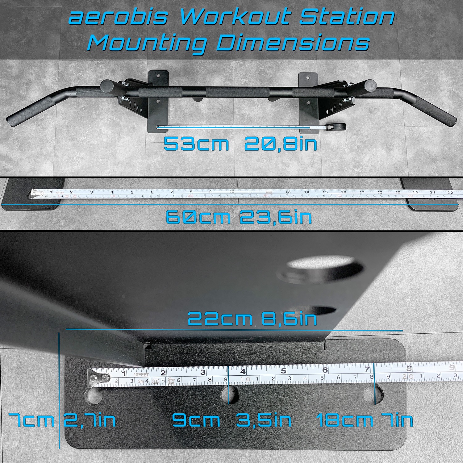 Aerobis Barre de traction murale et plafond – Image 7