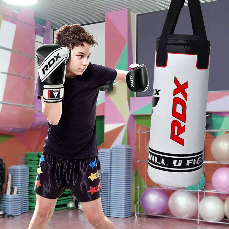 RDX 4W Sac de Frappe + Gants de boxe Junior – Image 3