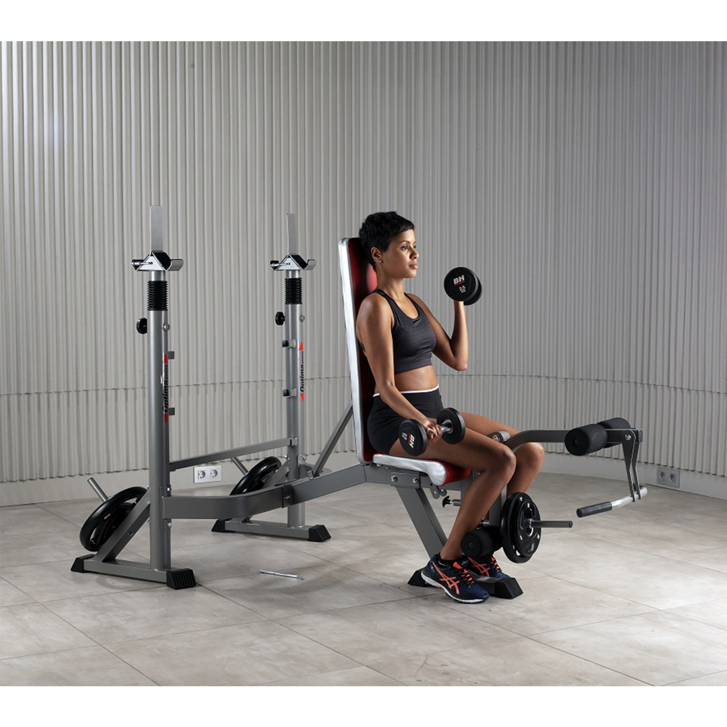 BH Fitness Banc Optima Press – Image 9