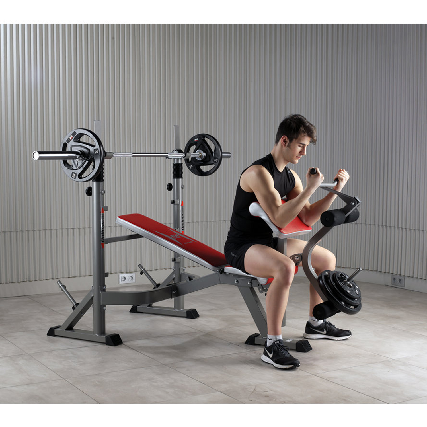BH Fitness Banc Optima Press – Image 13