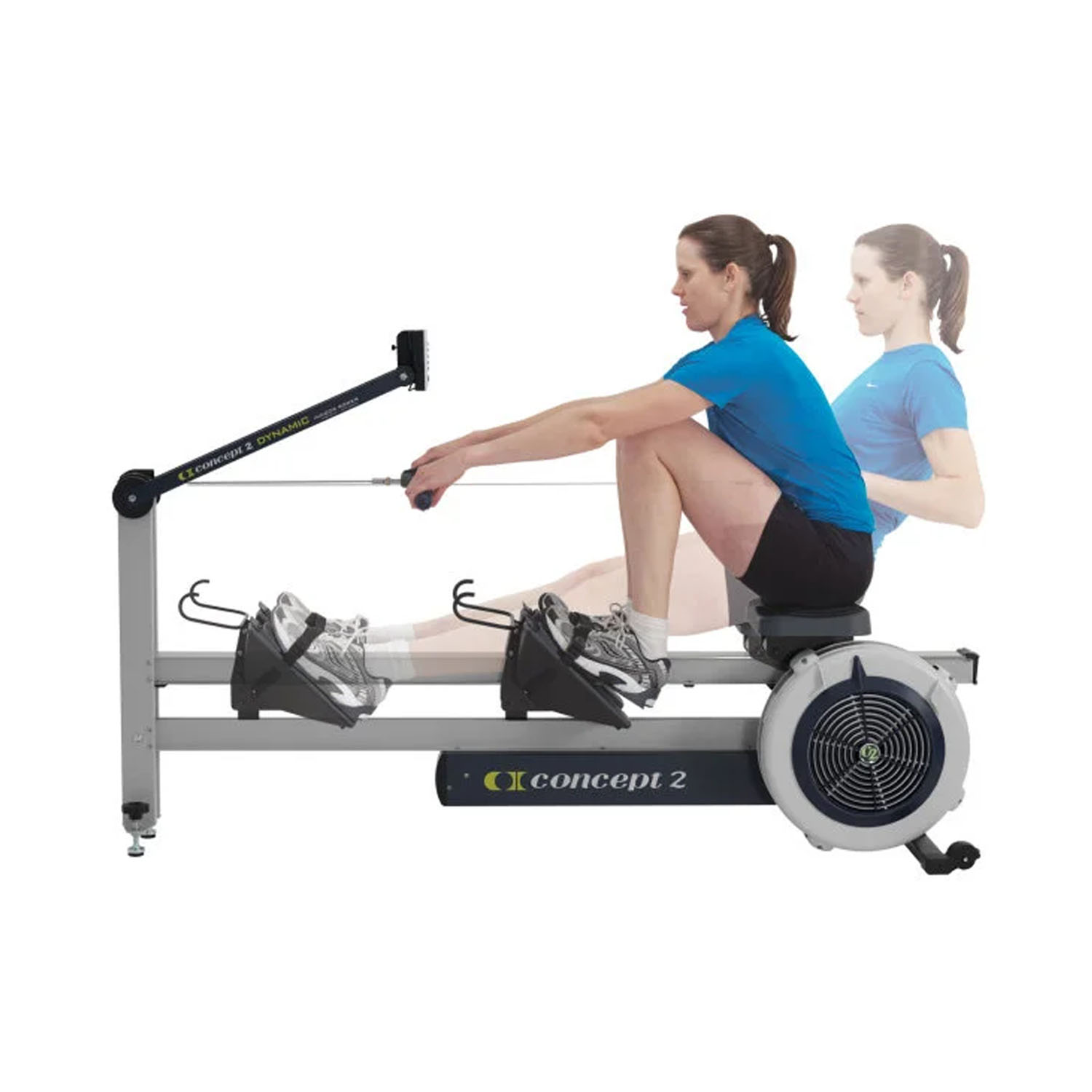 Concept2 Rameur RowErg Dynamic Gris + Moniteur PM5 – Image 3