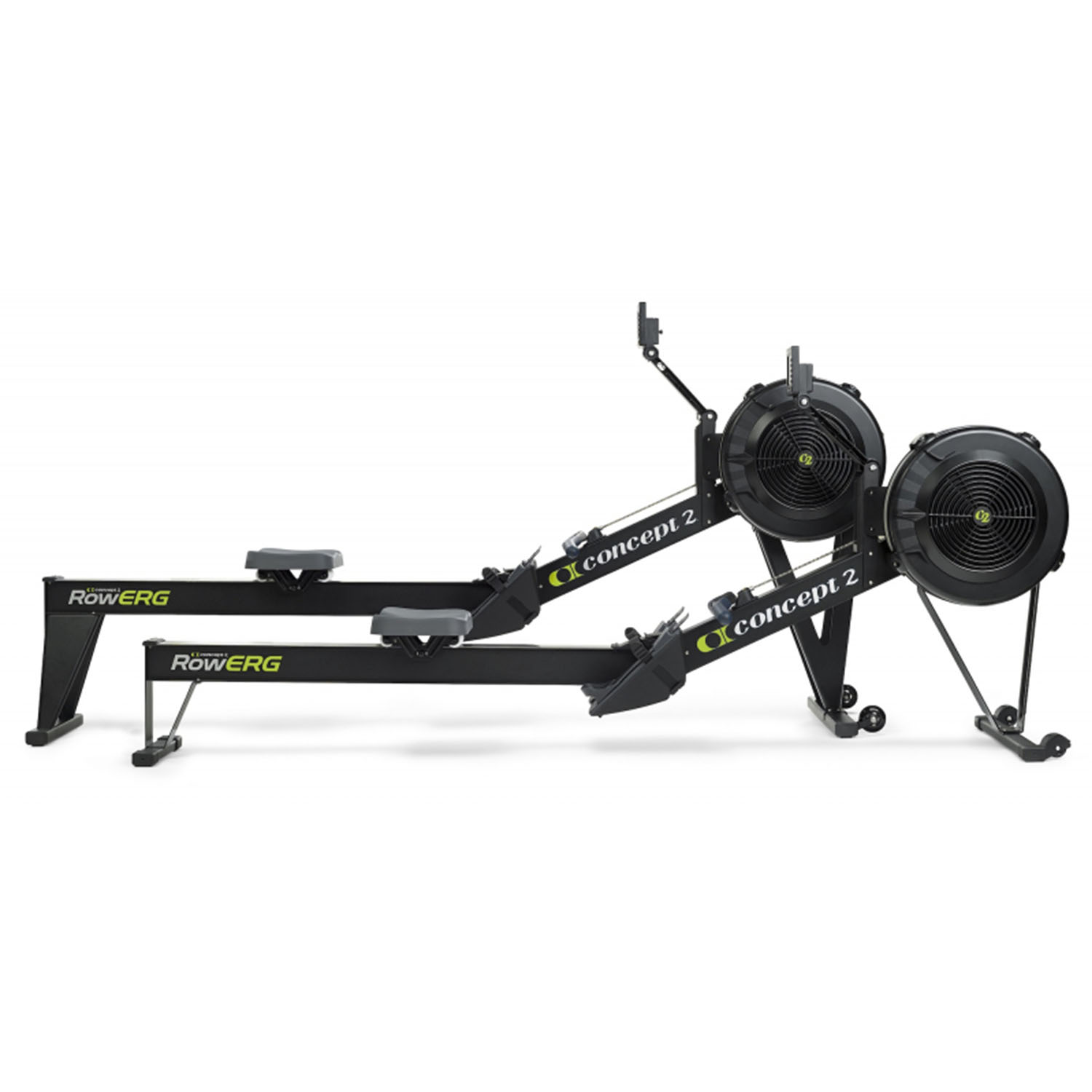 Concept2 Rameur RowErg Tall Hi+ Noir avec Moniteur PM5 – Image 5