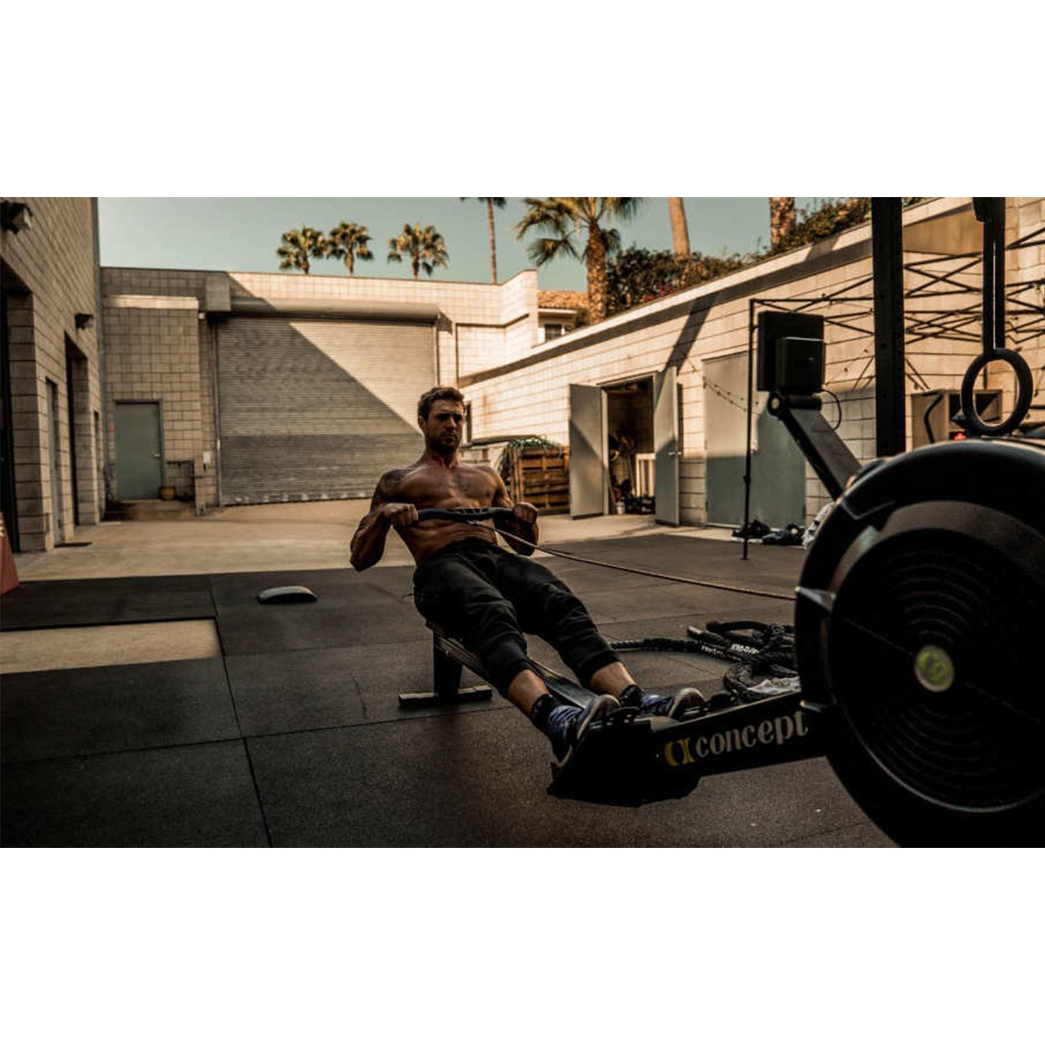 Concept2 Rameur RowErg Noir + Moniteur PM5 – Image 6