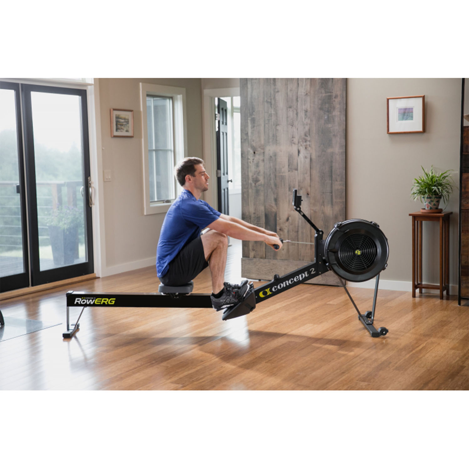 Concept2 Rameur RowErg Noir + Moniteur PM5 – Image 7