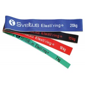 Sveltus Elasti'ring Lot de 4 pièces en sachet