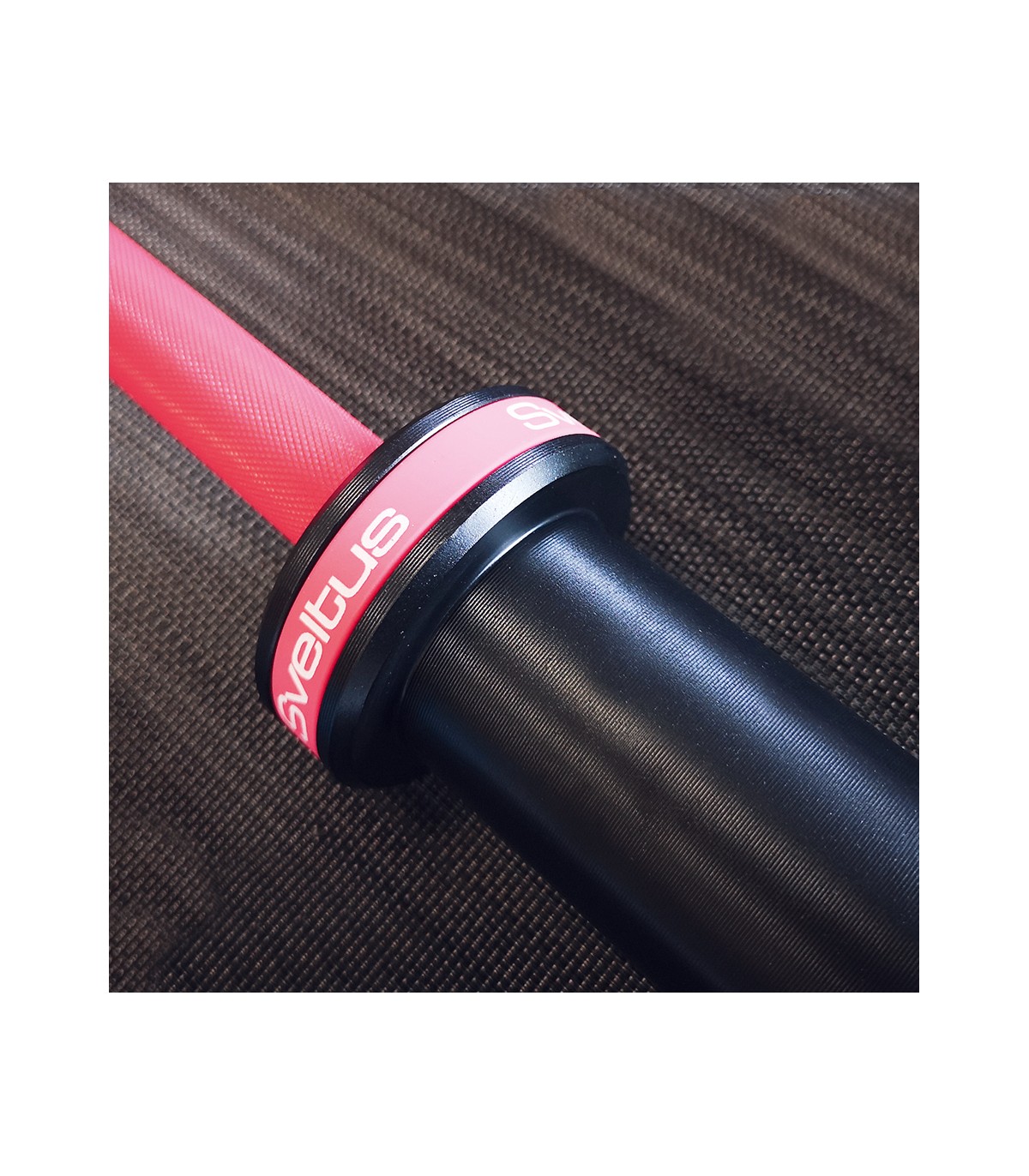 Sveltus Barre Olympique Cérakote 201cm 15kg Ø50 mm Rose – Image 2