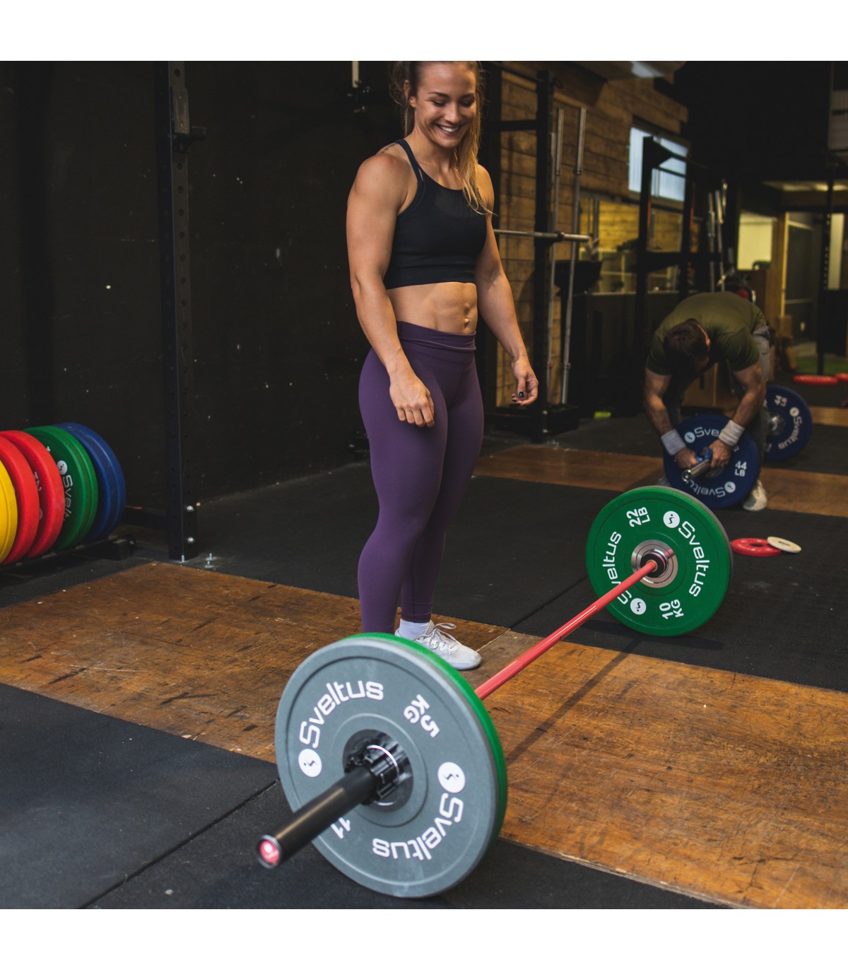 Sveltus Disque Olympique compétition Ø50 mm de 5 à 25 kg – Image 3