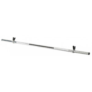 Sveltus Barre acier 130cm 1.4kg Ø28mm + 2 stop disques