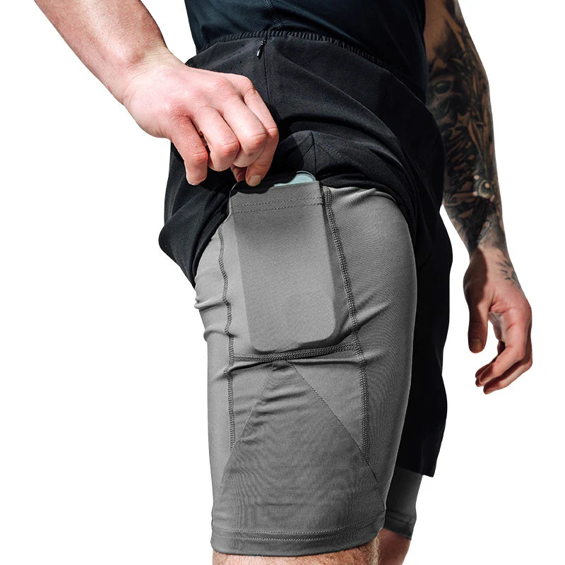 RDX Short de MMA 2-en-1 T16 avec Compression – Image 3