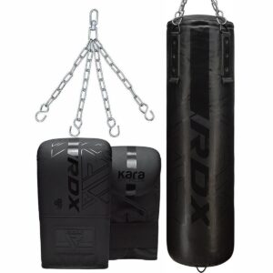 RDX Sac de Frappe 150 cm avec Gants F6 Kara