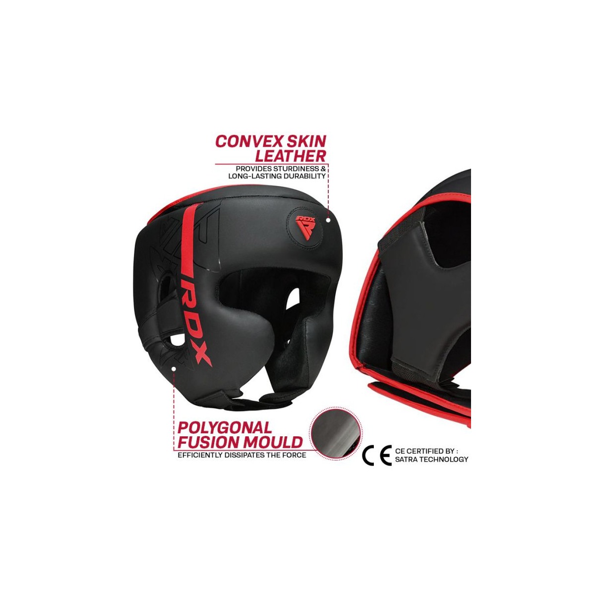 RDX Casque de Boxe F6 Kara – Image 3