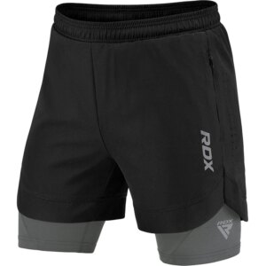 RDX Short de MMA 2-en-1 T16 avec Compression