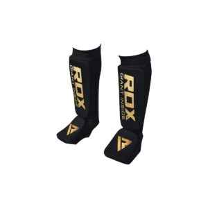 RDX Protège-tibia Rembourré - Noir / Doré
