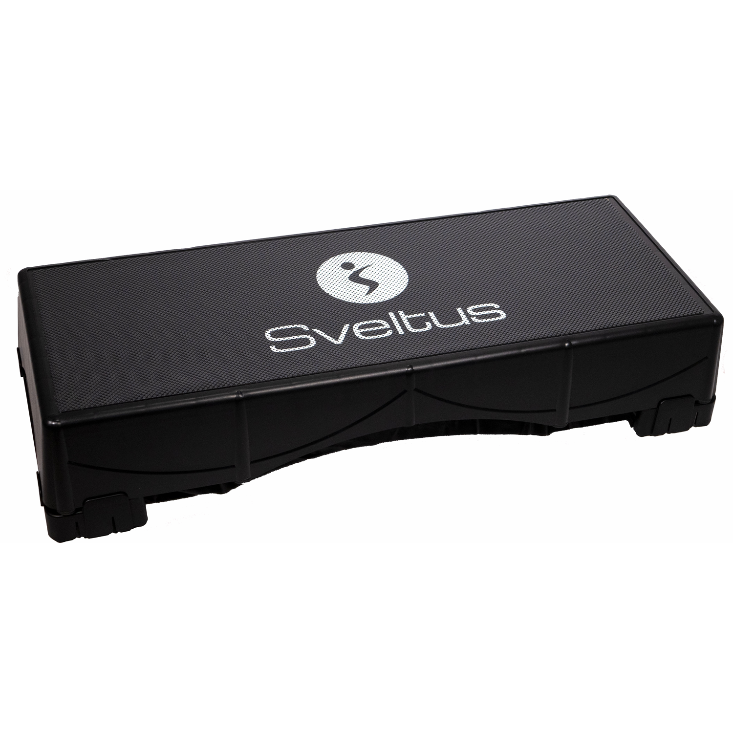 Sveltus Grand Step + 2 Rehausseurs - Noir