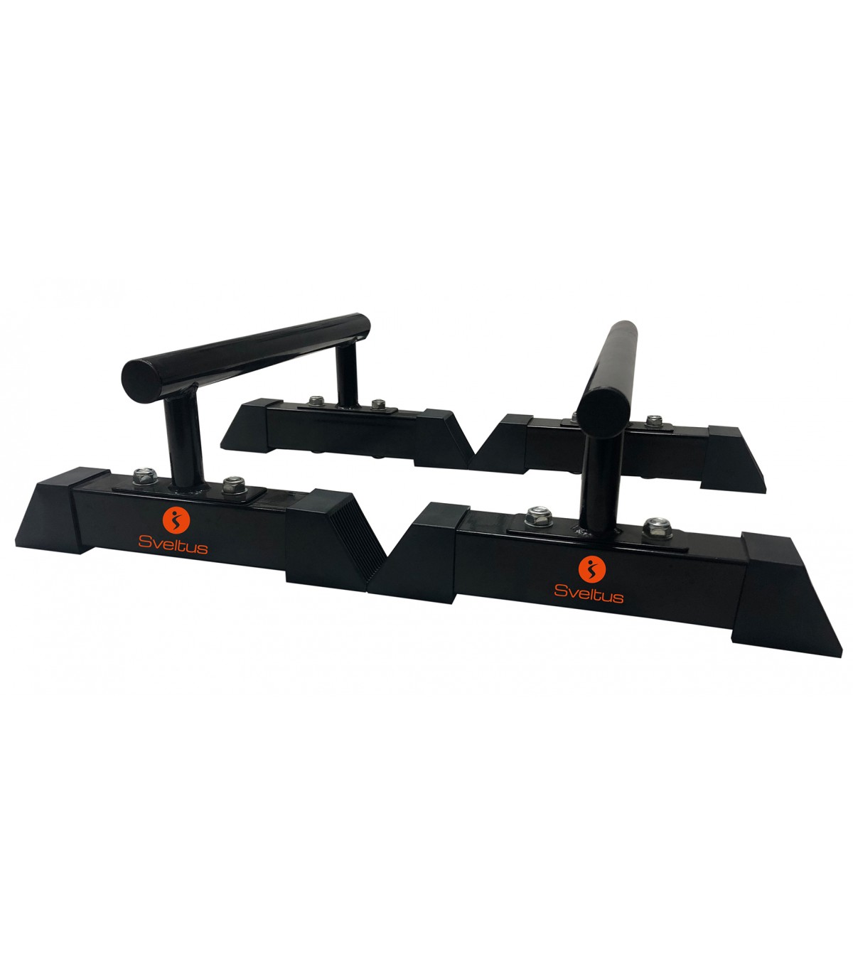Sveltus Barre Parallèle 16 cm - Noir