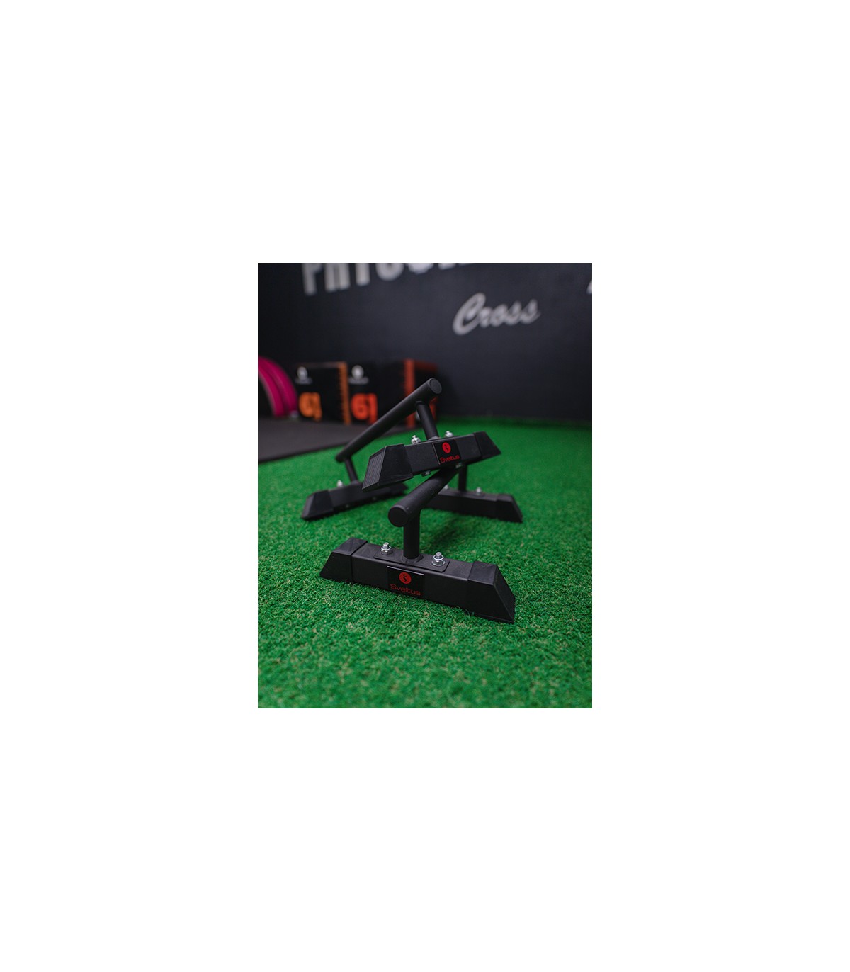Sveltus Barre Parallèle 16 cm - Noir – Image 2
